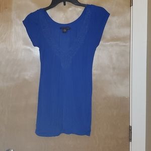 Short Sleeve Blue Shirt